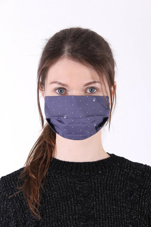 Повязка(маска) тканевая для лица прямоугольная со складкой GnK ПМ-2 фото